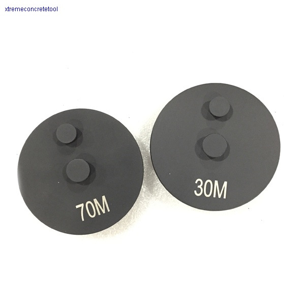 8 Segments Diamond Metal Puck with one Pin